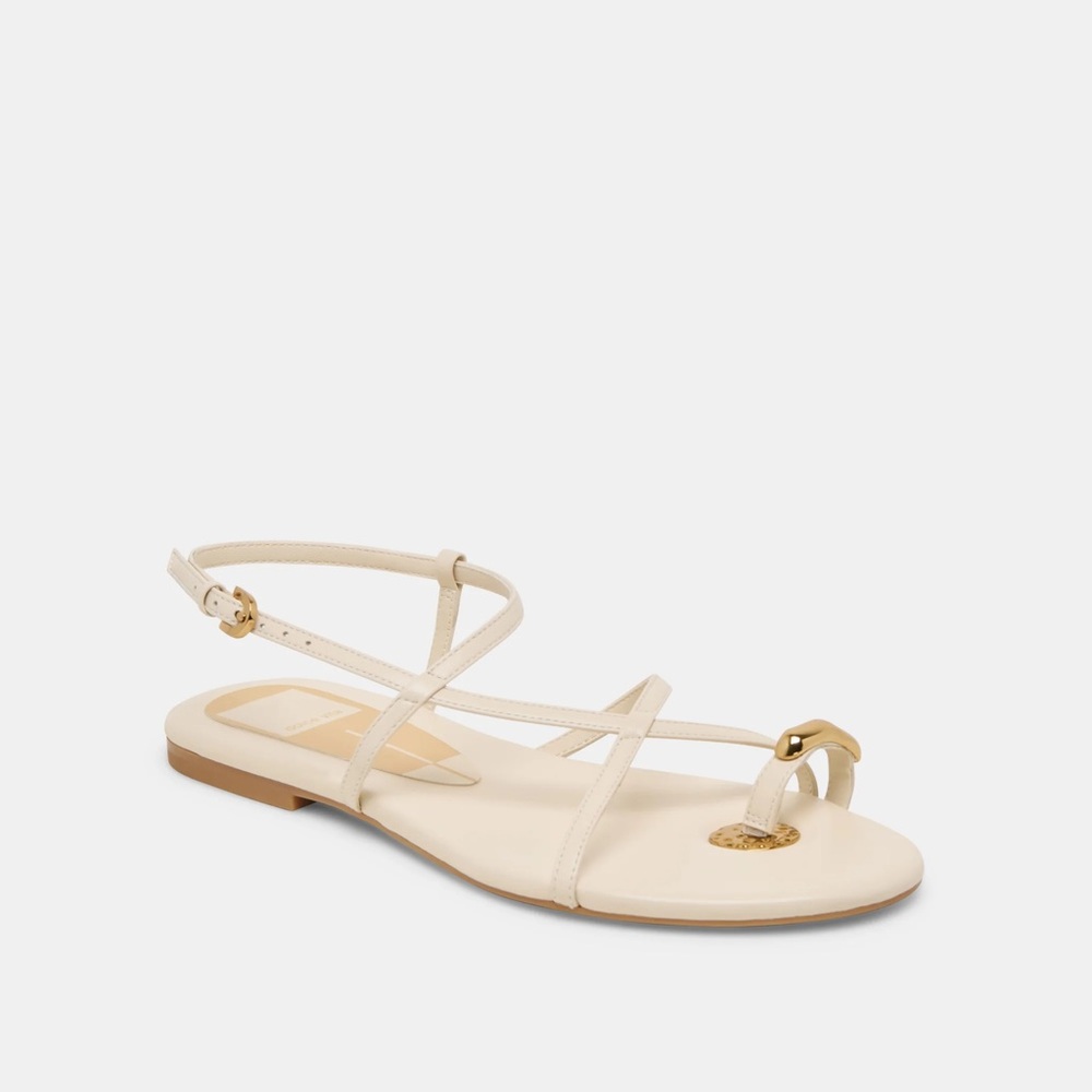 Worn Once Dolce Vita Kesha Sandals - Bone Leather